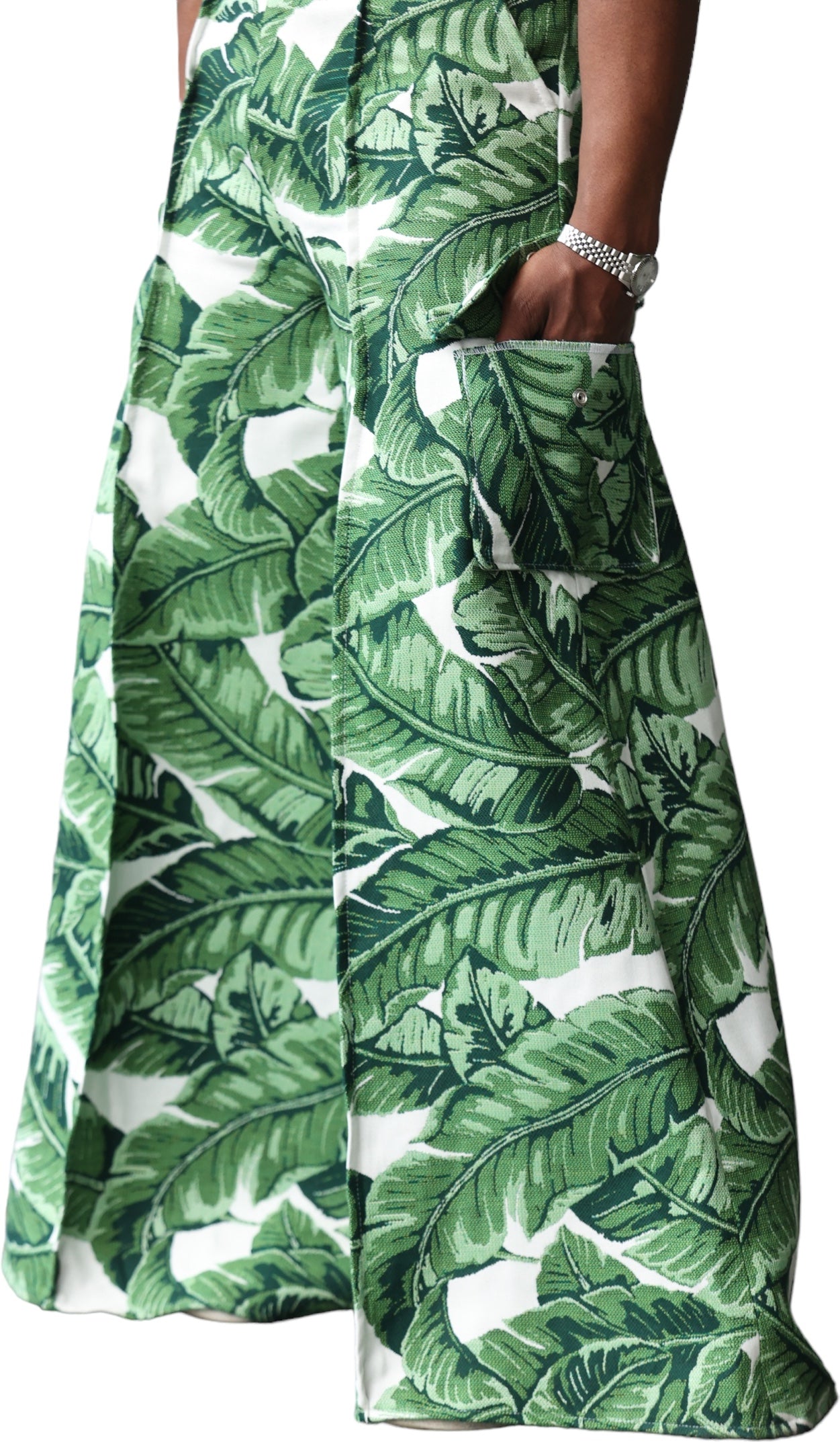 Leafy wide-Leg Pant